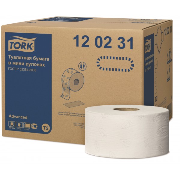 Hartie igienica TORK mini jumbo 120231 Hartie igienica TORK mini jumbo 120231